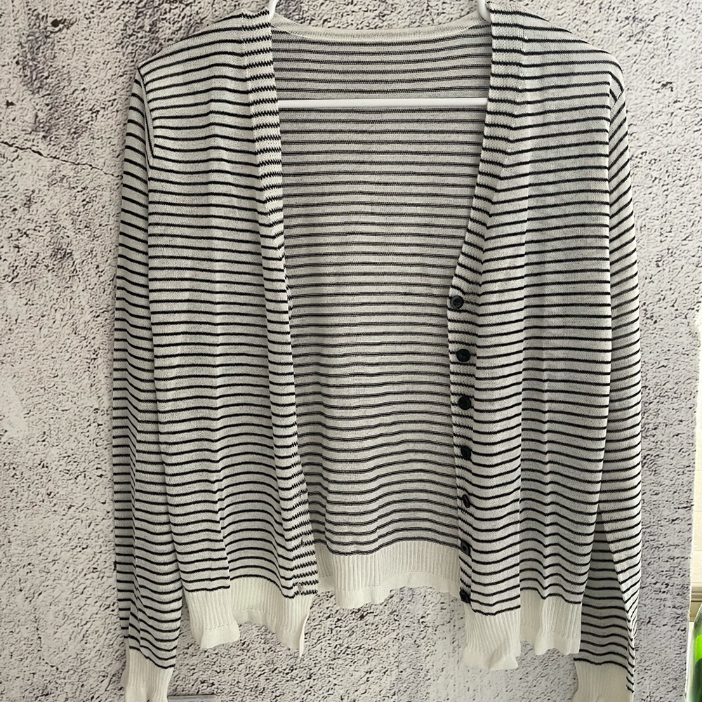 Striped Cardigan